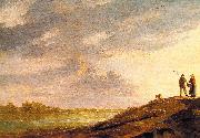 Aelbert Cuyp River Sunset oil on canvas